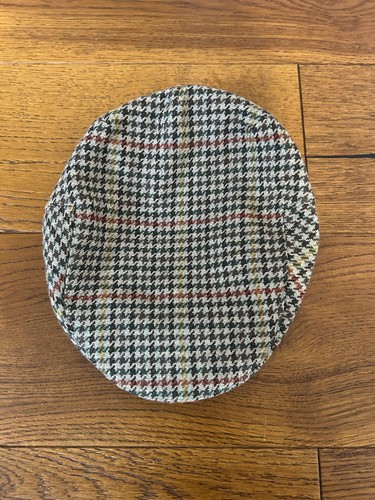 Hoggs fife tweed flat cap - flat,