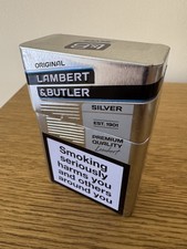 Lambert & Butler Silver Tin