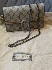 GUCCI DIONYSUS FLORENCE LADIES GG MONOGRAPH MINI  CLUTCH / SHOULDER BAG #B7