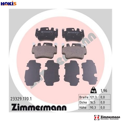 Brake pad set disc - pad,