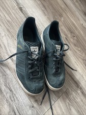 ADIDAS GAZELLE Size UK 7 Men’s Trainers Pumps Petrol Blue