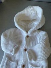 Cute Baby’s Knitted Jacket  Fully Lined 3/6months  NEW
