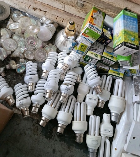 Job lot various - bulbs, &
