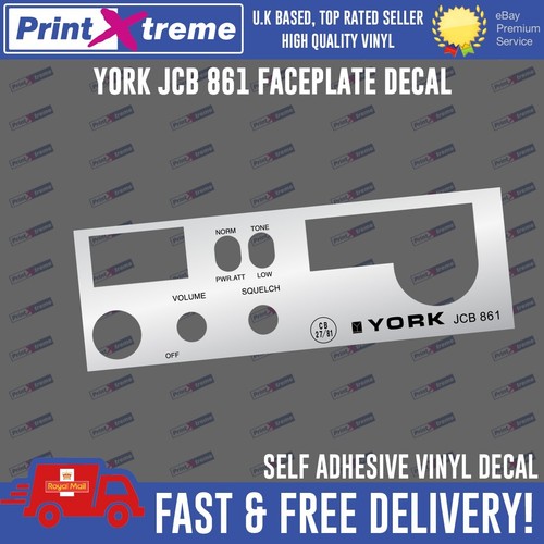 York jcb 861 radio - jcb,