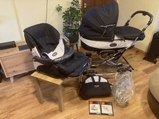 Rrp £1300 : BEBECAR STYLO CLASS PRAM & PUSHCHAIR : Good Condition