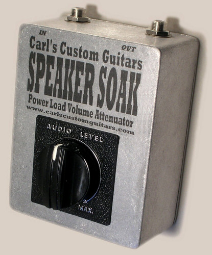 Speaker soak attenuator - speaker,