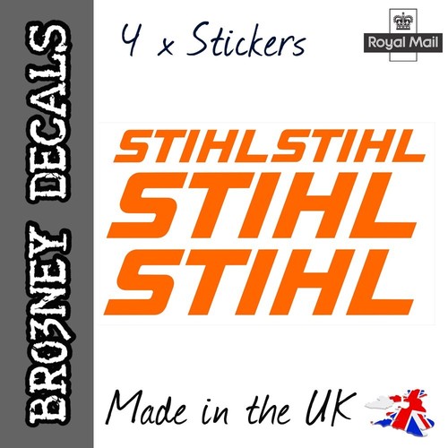 Stihl decal set - stihl, chainsaw