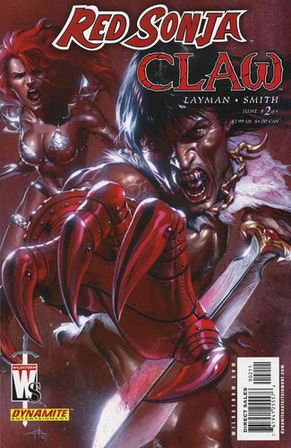 Red sonja claw - the, devil's