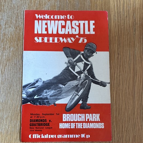 Newcastle speedway programme - newcastle,