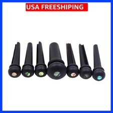 Ebony Guitar Bridge Pins