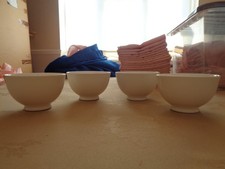 4 Duchess Plain White Bone