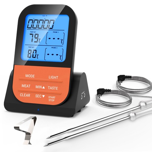 Digital meat thermometer - meat,