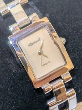 Ingersoll ladies silver watch with silver dial - (model IN34077SL)