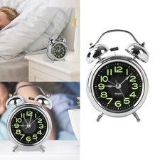 Double Bell Silent Alarm Clock