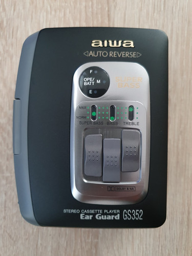 Vintage aiwa walkman gs352 - vintage,