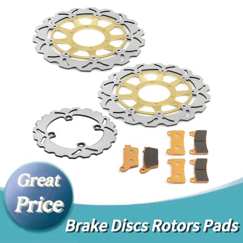 Front rear brake discs - front,