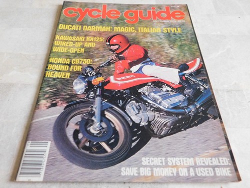 1978 cycle guide ducati - ducati, darmah