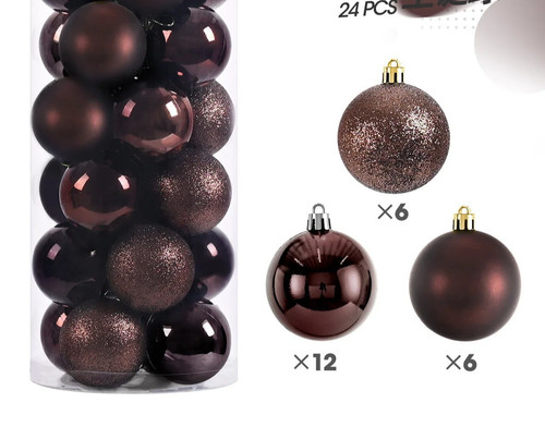 24pcs 3cm new christmas tree - new,