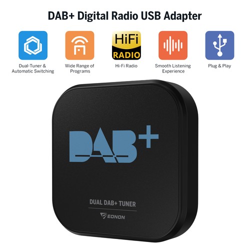 Eonon dx2 black dab - black, dab+