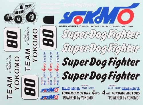Yokomo decal for super - yokomo,
