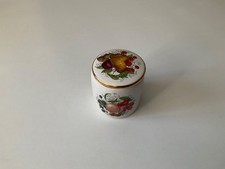 Fruit  Pattern Studio Ceramics Braunton North Devon Trinket Pot