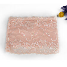 Women Franch Floral  Lace Boob Stretch Bandeau Tube Bra Cami Top Strapless Uk   