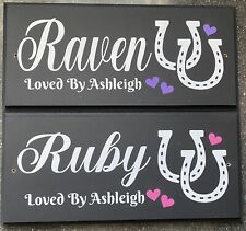 LARGE Horse Stable Door SIGN