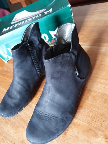 Mephisto black suede luberia - mephisto,