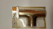 Cast solid brass foot rail - solid,