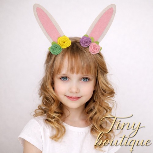 Girls easter bunny flower - girls,