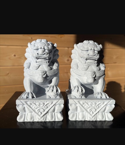 Foo dogs statues - foo,