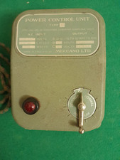 MECCANO   A  3  POWER CONTROLLER   cir 1958  UNTESTED