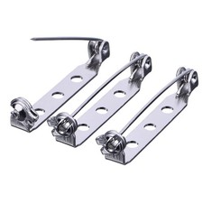 10/20pcs 25mm Brooch Bar Backs Safety Pins Badge Fastener for Jewelry Making