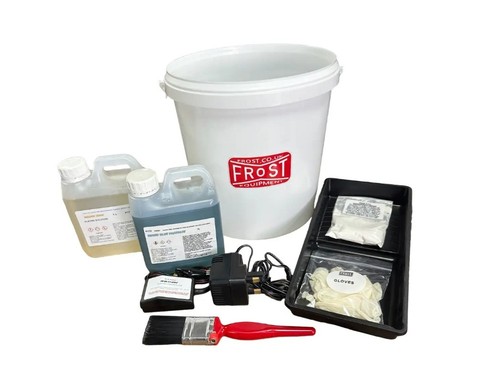Frost brush zinc plating - frost, brush-on