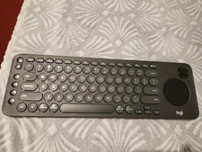 Logitech Wireless Touch MEDIA K600 Keyboard & Dongle QWERTY Smart TV, Android PC