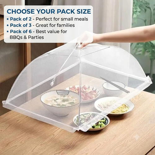 Pop mesh food covers - food,