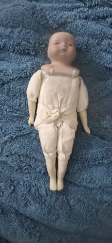 Vintage porcelain doll head - vintage,