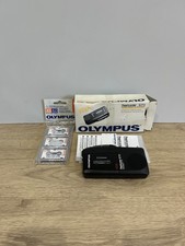 Olympus Pearlcorder S711 BlackVoice Recorder Dictaphone MicroCassette 3New Tape