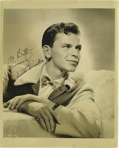 Frank sinatra signed - -,