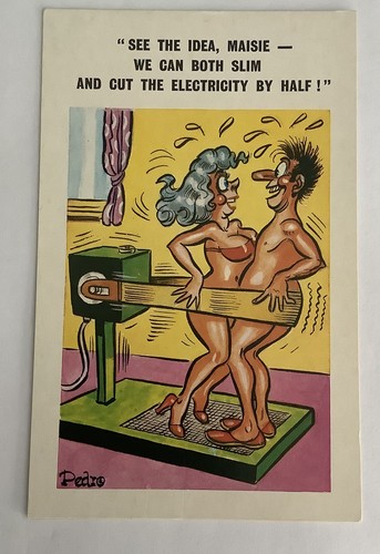 Vintage saucy seaside comic - saucy,