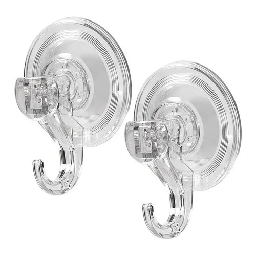 Lever suction cup - lever, hooks