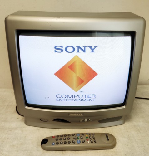 Vintage colour tv - 14",