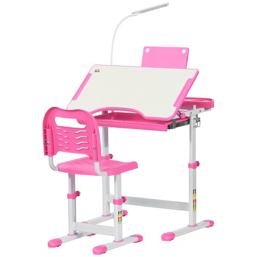 Homcom kids study desk - study, and