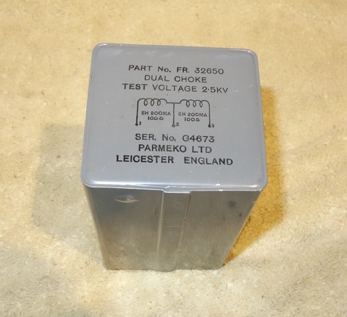 Parmeko dual choke 200ma - 5h,