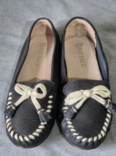 Fatface Bickyon Moccasins Navy