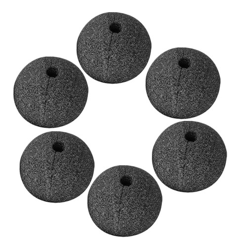 Pcs black sponge - black, nose