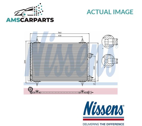 Air con condenser 94570 - air,