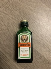 Jagermeister miniature empty - miniature,