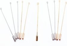20x Brooch Pin Stick Metal