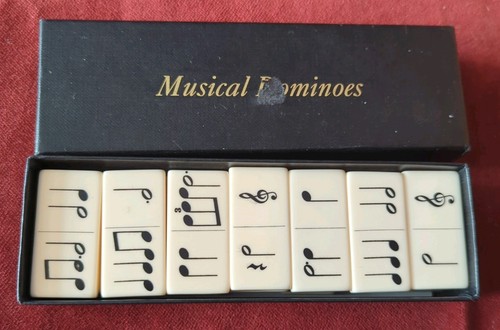 Musical dominoes boxed - dominoes,